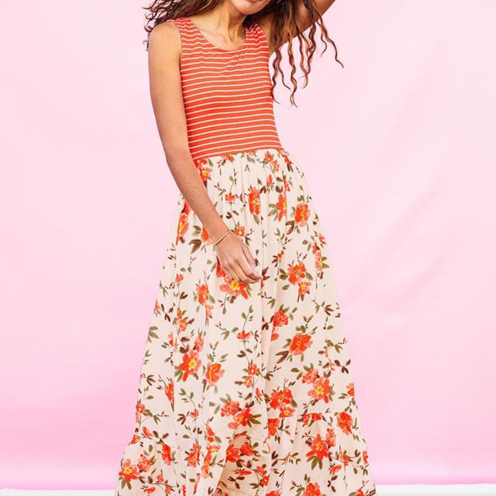 Matilda Jane - In the Springtime Maxi Dress - Sz L